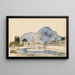Omgeving van Grenoble - Johan Barthold Jongkind — ingelijst kunstwerk aan de muur