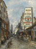 La Rue Saint-Jacques Parijs - Johan Barthold Jongkind — weergave van het kunstwerk
