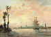 La Seine près de Rouen - Johan Barthold Jongkind — weergave van het kunstwerk