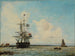 Le Grand Canal de Dordrecht - Johan Barthold Jongkind — weergave van het kunstwerk