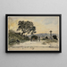Ornacieux - Johan Barthold Jongkind — ingelijst kunstwerk aan de muur