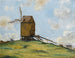 Landschap met twee molens - Johan Barthold Jongkind — weergave van het kunstwerk