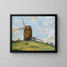 Landschap met twee molens - Johan Barthold Jongkind — ingelijst kunstwerk aan de muur