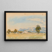 Landschap aan de Côte-Saint-André - Johan Barthold Jongkind — ingelijst kunstwerk aan de muur