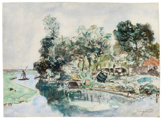 Johan Barthold Jongkind - Promenade en barque sur la rivire.webp