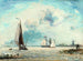 Zeilboten op de Maas - Johan Barthold Jongkind — weergave van het kunstwerk
