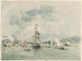 Het haven van Honfleur - Johan Barthold Jongkind — weergave van het kunstwerk