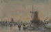 van Vue d'Arnhem - Johan Barthold Jongkind — weergave van het kunstwerk