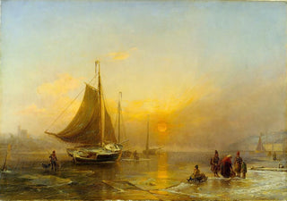 Johan Christian Berger - The Stockholm Stream in Wintertime.webp