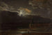 Dresden Moonlit Painting - Johan Christian Dahl — artwork view