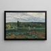Landschap met koolveld, Concarneau - Johan Ericson — ingelijst kunstwerk aan de muur