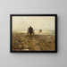 Schelpwagen - Johan Hendrik Weissenbruch — ingelijst kunstwerk aan de muur