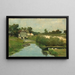 Zomerdag - Johan Hendrik Weissenbruch — ingelijst kunstwerk aan de muur