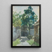 zonnige straat - Johan Hendrik Weissenbruch — ingelijst kunstwerk aan de muur