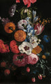 Natuurmoeite met een boeket bloemen - Johan Johnsen — weergave van het kunstwerk