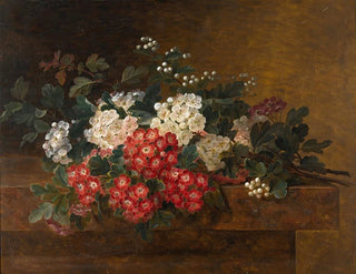 Johan Laurentz Jensen - Still Life with Hawthorn Blossom.webp