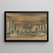 Het advies van de afgevaardigden in het provinciaal huis in Groningen - Johan Paul Constantinus Grolman — ingelijst kunstwerk aan de muur