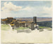 Tivoli en het Romeinse landschap - Johann Adam Klein — weergave van het kunstwerk