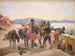 van dieven die reizigers aanvallen - Johann Baptist Kirner — weergave van het kunstwerk
