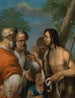 De prediking van Johannes de Doper - Johann Baptist Reis — weergave van het kunstwerk