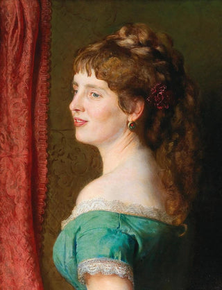 Johann Baptist Reiter - The Artists Second Wife Anna Josefa Theresia Brajer.webp