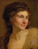 Portret van een Vrouw - Johann Baptist von Lampi de Oude — weergave van het kunstwerk
