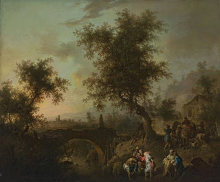 Johann Conrad Seekatz - Baptism of a courtier of the queen of Ethiopia.webp