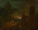 De vlucht naar Egypte - Johann Conrad Seekatz — weergave van het kunstwerk