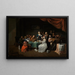 Muziekentertainment - Johann Dallinger von Dalling — ingelijst kunstwerk aan de muur