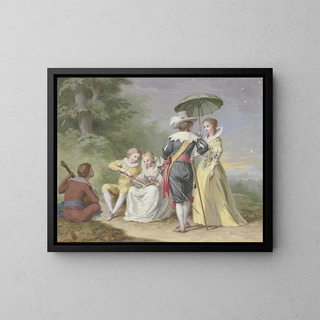 Johann Friedrich August Tischbein - Musizierende Gesellschaft am Waldrand.webp