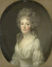 Portrait painting of Johanna Ferdinanda van Collen, wife of Salomon Rendorp - Johann Friedrich August Tischbein — artwork view