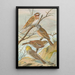 Emberiza leucocephala Gmel Emberiza cia Emberiza cinerea Strickl - Johann Friedrich Naumann — ingelijst kunstwerk aan de muur