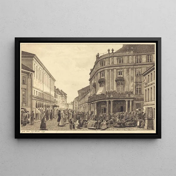 Johann Friedrich Stock - View of Muhlendamm.webp