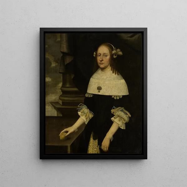 Johann Friedrich Trescher - Portrait of Maria Margareta von Holzhausen.webp