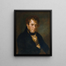 Portret van een heer - Johann Georg Edlinger — ingelijst kunstwerk aan de muur