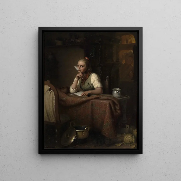 Johann Georg Meyer von Bremen - Der Brief.webp
