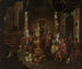 In de atelier van de schilder - Johann Georg Platzer — weergave van het kunstwerk