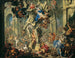 De wraak van Samson - Johann Georg Platzer — weergave van het kunstwerk