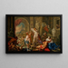 De geneugten van de seizoenen Zomer - Johann Georg Platzer — ingelijst kunstwerk aan de muur