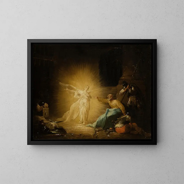 De Bevrijding van Sint-Pieter - Johann Georg Trautmann — ingelijst kunstwerk aan de muur