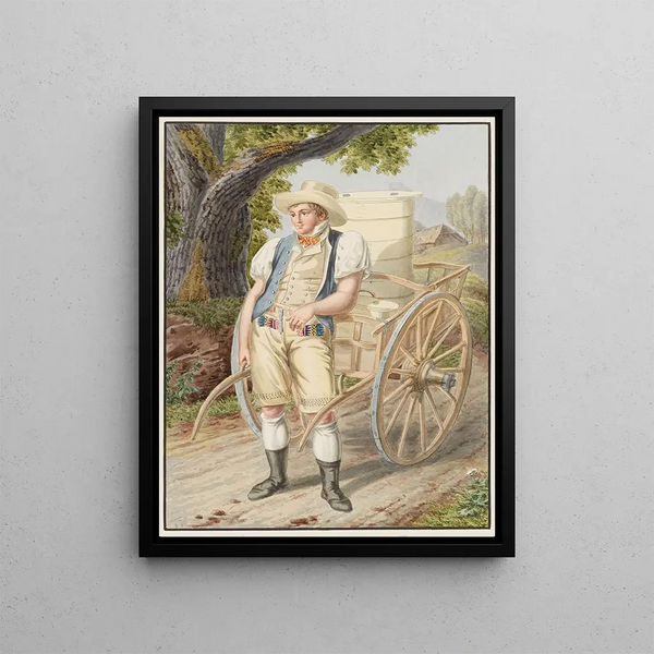 Johann Georg Volmar - Laitier des Environs de Berne.webp