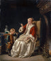 L'waarschuwing van moeder - Johann Geyer — weergave van het kunstwerk