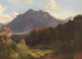 Heuberg in the Inn Valley under autumn light - Johann Gottfried Steffan — artwork view