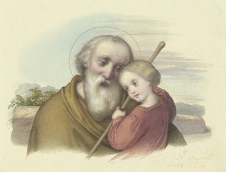 Johann Grund - Der Heilige Joseph mit dem Jesuskind.webp