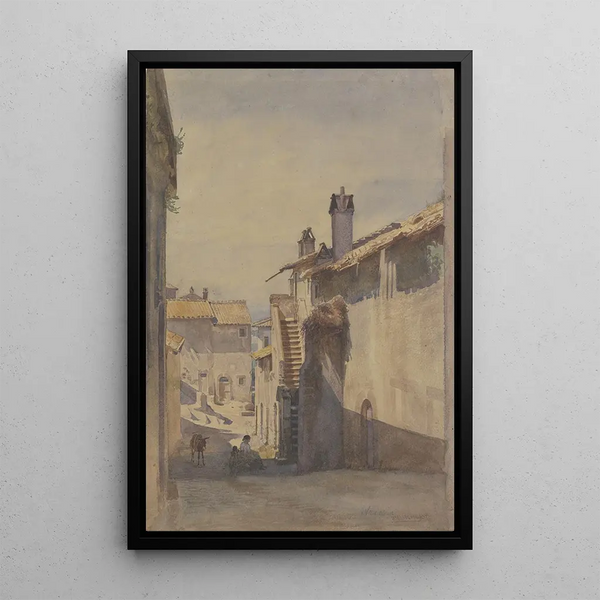 Johann Heinrich Hasselhorst - View from Ariccia.webp
