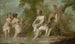Het bad van Diana - Johann Heinrich Keller — weergave van het kunstwerk