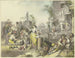 van Divertissements à Trastevere - Johann Heinrich Ramberg — weergave van het kunstwerk