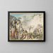 Jeu de balle à Rome - Johann Heinrich Ramberg — ingelijst kunstwerk aan de muur