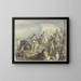 Improvisateur sur la Piazetta à Venise - Johann Heinrich Ramberg — ingelijst kunstwerk aan de muur