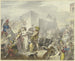 scène van Romeins carnaval - Johann Heinrich Ramberg — weergave van het kunstwerk